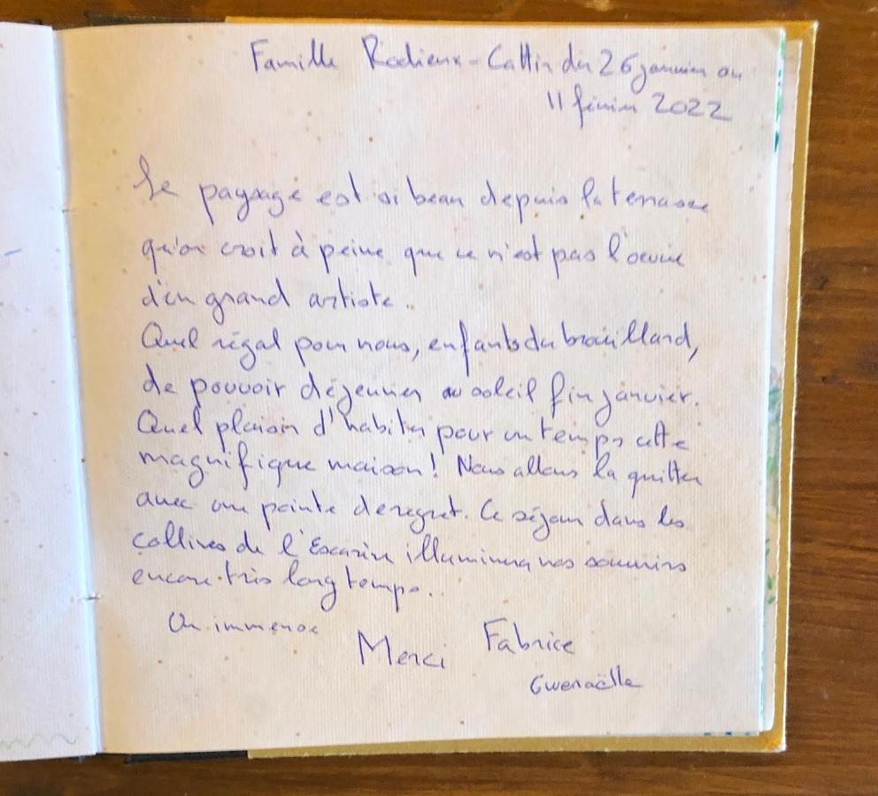 Vila Les Figaires L'Escarene Exteriér fotografie